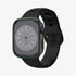 ACS05458 - Apple Watch Ultra (Apple Watch (49mm)) Case Thin Fit in black showing the front